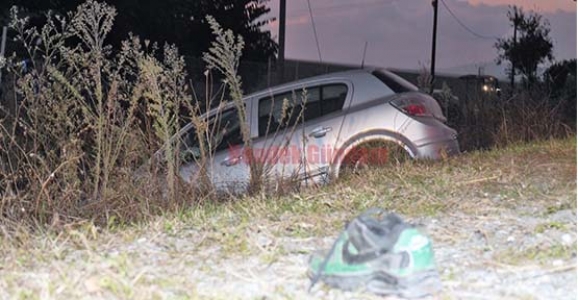 BAĞLANTI YOLUNDA KAZADA 1 YARALI