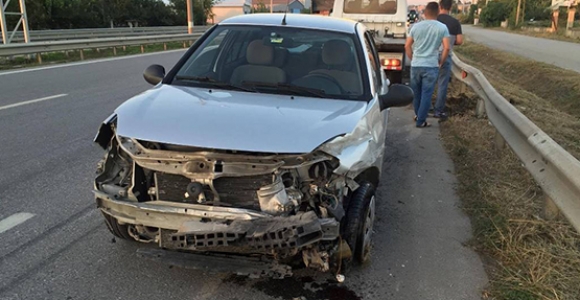 BARİYERE ÇARPARAK DURABİLDİ