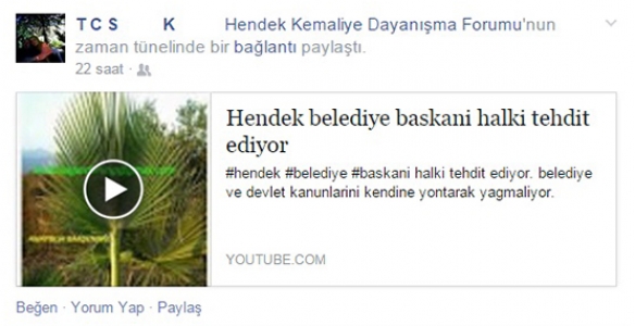 BAŞKAN BİZE ZOR KULLANIYOR!