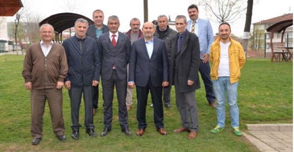 BAŞKAN PÜSKÜLLÜ, YEREL BASINLA BULUŞTU