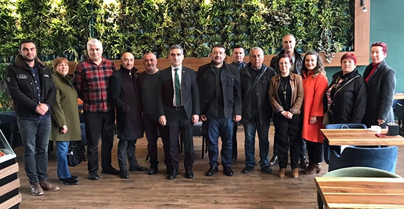 Bayraktar Hendek Basını ile Buluştu