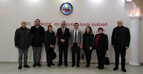 Bayraktar ve Ekibi Kaymakamı Ziyaret Etti