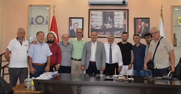 BEDİR, BAŞKAN PÜSKÜLLÜ’YÜ ZİYARET ETTİ