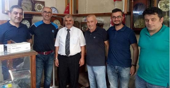 BEDİR VE EKİBİ ESNAFLARLA BAYRAMLAŞTI