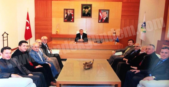 BEDİR VE EKİBİNDEN TOÇOĞLU’NA HAYIRLI OLSUN ZİYARETİ