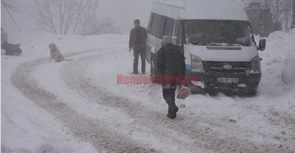 BEKLENEN KAR ZİRVEDE ERKEN BAŞLADI