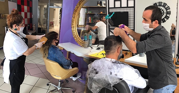 Berber, Kuaför ve Güzellik Salonları Açıldı