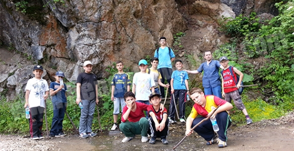 BEŞOLUK YAYLASINDA GENÇLİK KAMPI DÜZENLENDİ