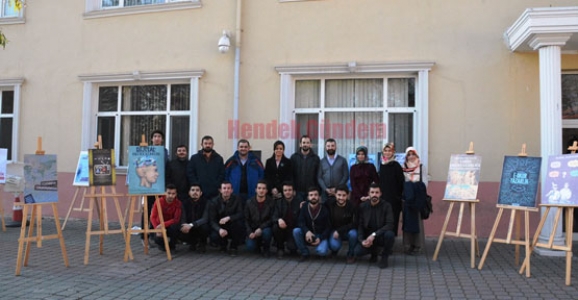 BÖTE BÖLÜM ÖĞRENCİLERİNDEN SERGİ