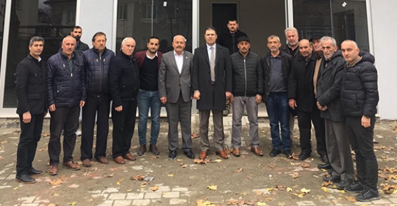 Burhan’dan Hendek Ziraat Odasının Yeni Binasına Ziyaret