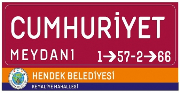 CADDE VE SOKAKLARA NUMARATAJ