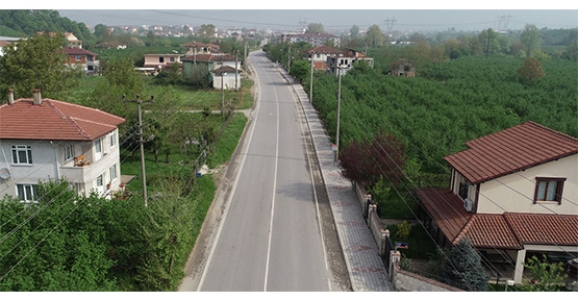 ÇAĞLAYAN’A 1400 METRE KALDIRIM ÇALIŞMASI 