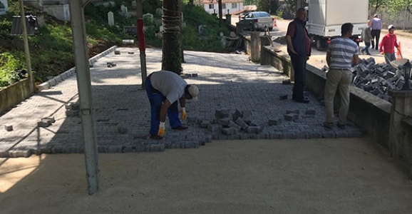 Çamlıca Köseköy Mezarlığına Bakım