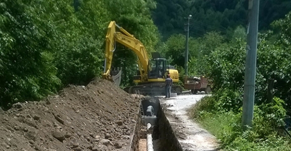 ÇAMLICA’YA MODERN KANALİZASYON