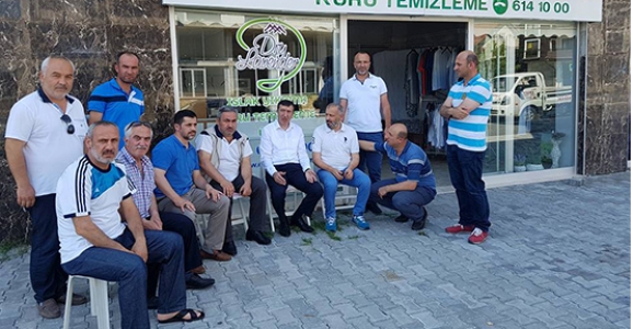 ÇELİK İLÇE ZİYARETLERİNE DEVAM EDİYOR