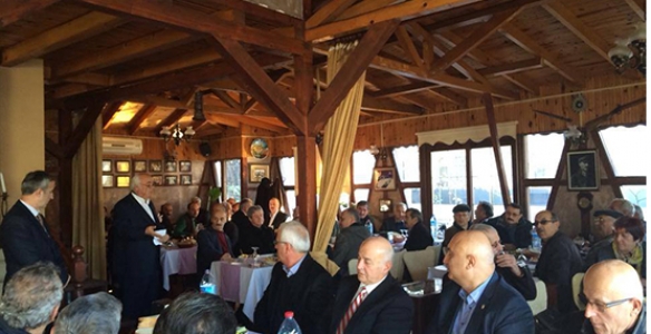 CHP HENDEK İLÇE BAŞKANLIĞI PARTİLİ BÜYÜKLERİ İLE BİRARADA