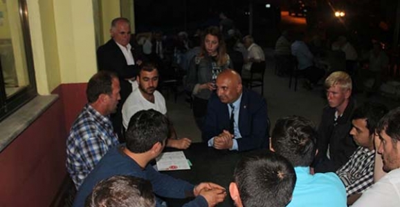 CHP HENDEK KÖY GEZİLERİNİ SÜRDÜRMEYE DEVAM  EDİYOR