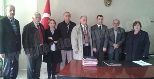 CHP’DEN KAYMAKAM VE EMNİYETE ZİYARET