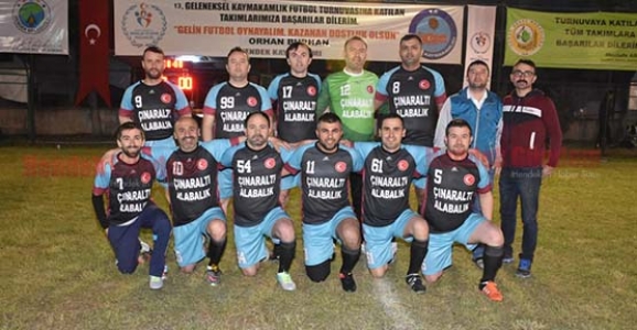 ÇINARALTI ALABALIK ÇEYREK FİNAL BİLETİNİ 3 GOLLE ALDI