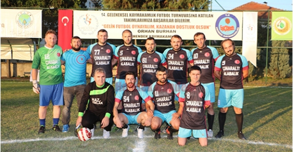 Çınaraltı Alabalık Tek Golle Kazandı