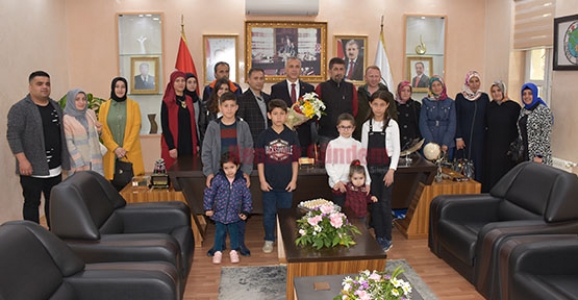 Çölyak Hastaları ve Ailelerinden Babaoğlu’na Ziyaret