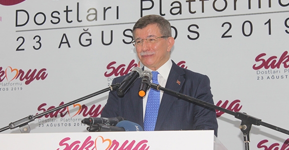 Davutoğlu Sakarya'da Konuştu