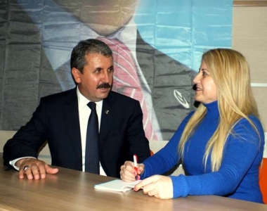 Destici: “Terör bitmeden, çözüm olmaz”