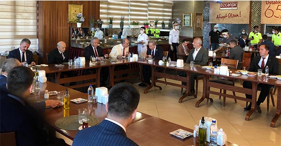 Bahçeli Hendek’te Mola Verdi 