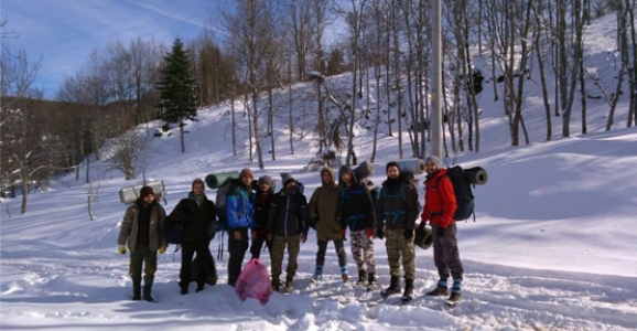 DİKMEN  YAYLASI’NDA KAMP YAPTILAR