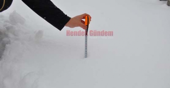 DİKMEN’DE KAR KALINLIĞI 83 CM ULAŞTI