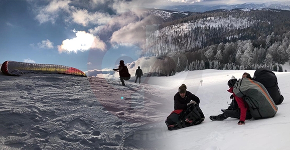 Dikmen’de Yamaç Paraşütü