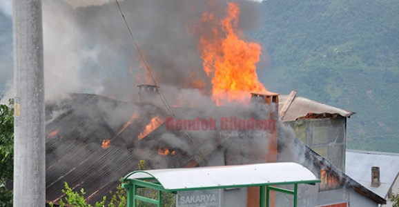 DİKMEN’DE YANGIN