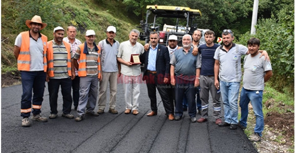 DİKMEN’DEN TEŞEKKÜR PLAKETİ