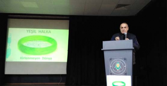 DOÇ. DR. KOÇ YEŞİL HALKA PROJESİ SEMİNERİNDE 