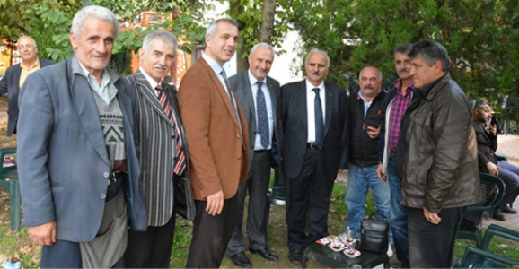 DOĞANCI ESNAF VE VATANDAŞLARLA BİR ARAYA GELDİ