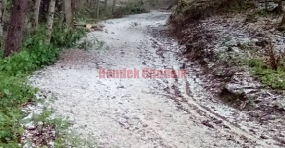 DOLU YAĞIŞI ETKİLİ OLDU