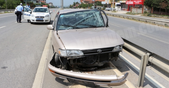 E-5’TE KAZA 2 YARALI