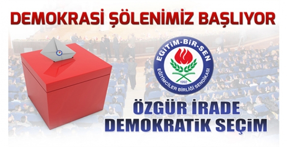 EĞİTİM BİR- SEN HENDEK'TE SEÇİM HEYECANI