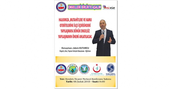 EL ELE ENGELLİLERLE YAŞAM DERNEĞİNDEN KONFERANSSA DAVET