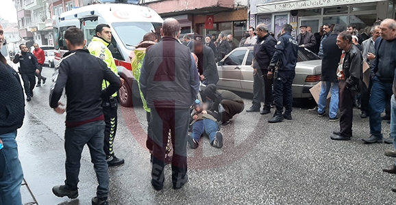 Elektrikli Bisiklet Çarptı Yaralandı