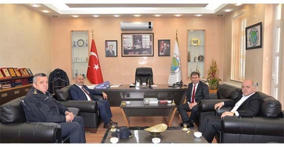 EMNİYET MÜDÜRÜNDEN ZİYARET