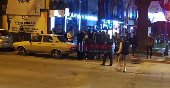 Emniyetin Önünde Silahlı Vurgun