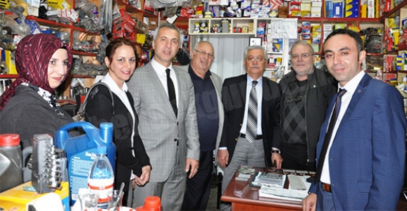 ESNAF’TAN BABAOĞLU’NA DESTEK