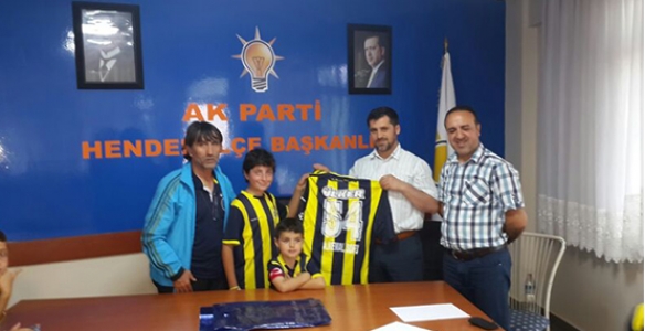 FENERBAHCE SPOR OKULU AKPARTİYİ ZİYARET ETTİ