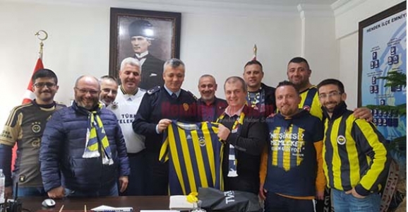 FENERBAHÇELİLER PLATFORMUNDAN EMNİYETE ZİYARET