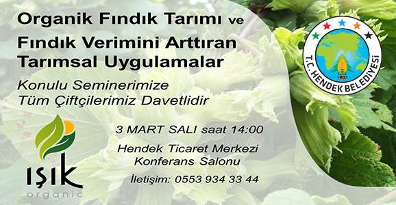 Fındık Üreticilerine Davet