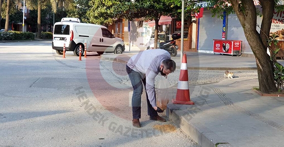 Fırıncı Esnafı Kuşları Aç Bırakmadı