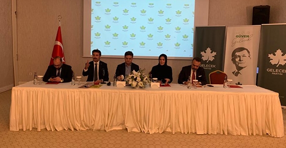Gelecek Partisi Sakarya'da Teşkilatlanıyor