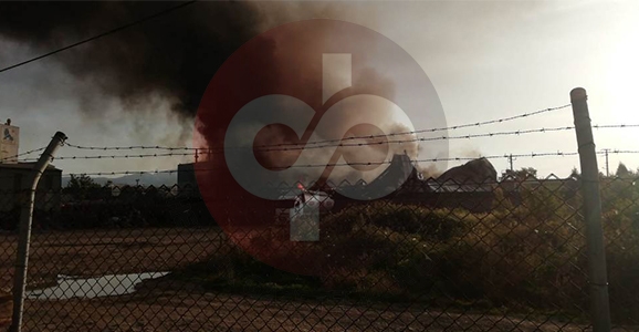  Geri Dönüşüm Fabrikasında Yangın 