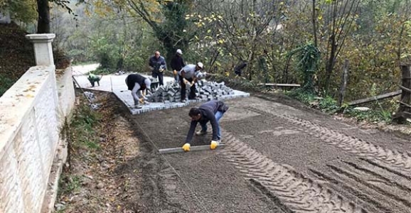 Gündoğan Mahallesi’ne kilit parke